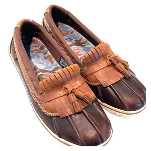 L.L. Bean brown waterproof moccasin women’s 6.5